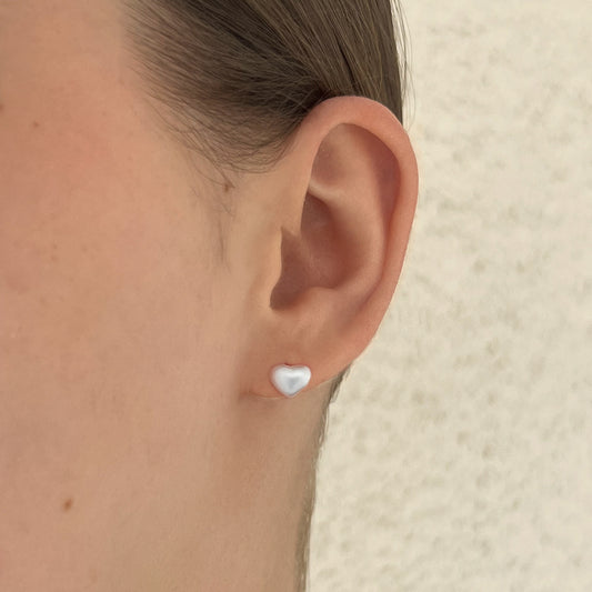 aretes love (plata de ley 925)