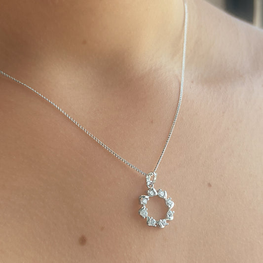 collar lazos (plata de ley 925)