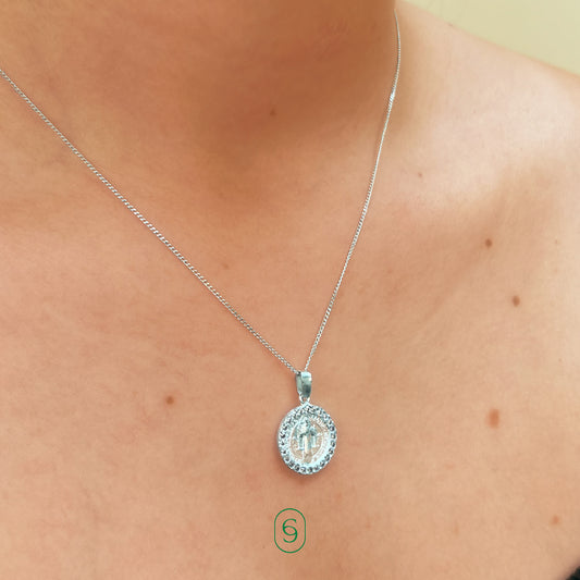 collar san benito (plata de ley 925)