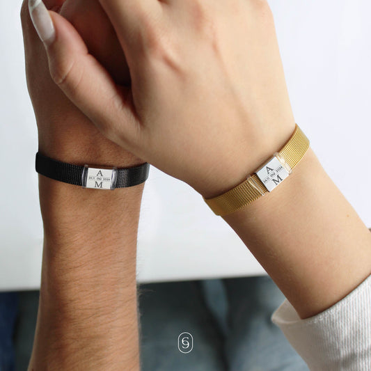 Kit 2 pulseras river (parejas)