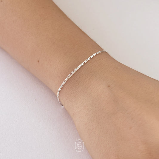 pulsera zyra (plata de ley 925)