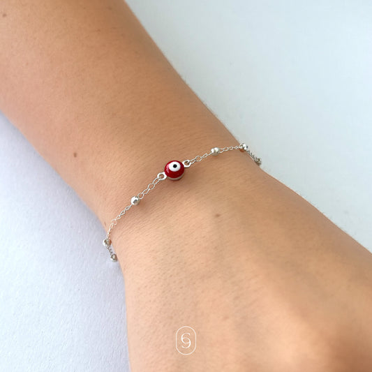 pulsera nazu (plata de ley 925)