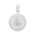 dije la medalla milagrosa (plata de ley 925)