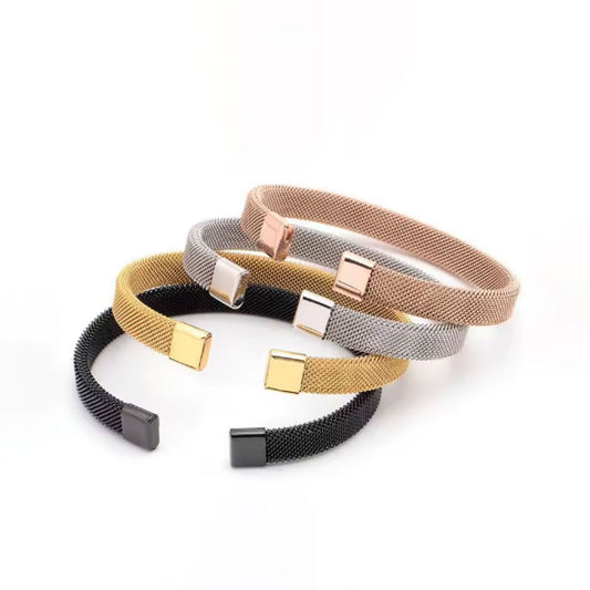 kit 2 pulseras tejidas