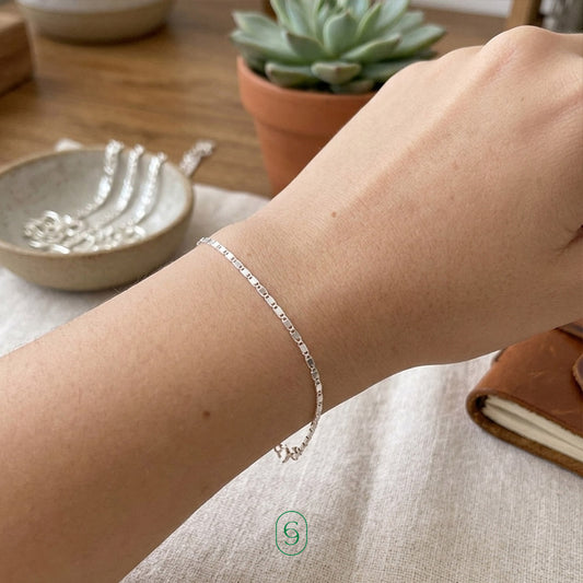 pulsera zyra (plata de ley 925)
