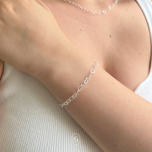 pulsera ternura (plata de ley 925)