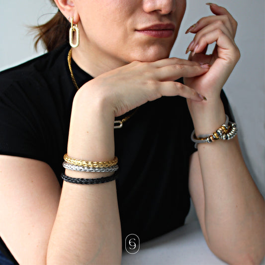 kit 2 pulseras braid